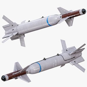 Rigged GBU-27 Paveway 3 Naval Laser Guided Bomb PBR