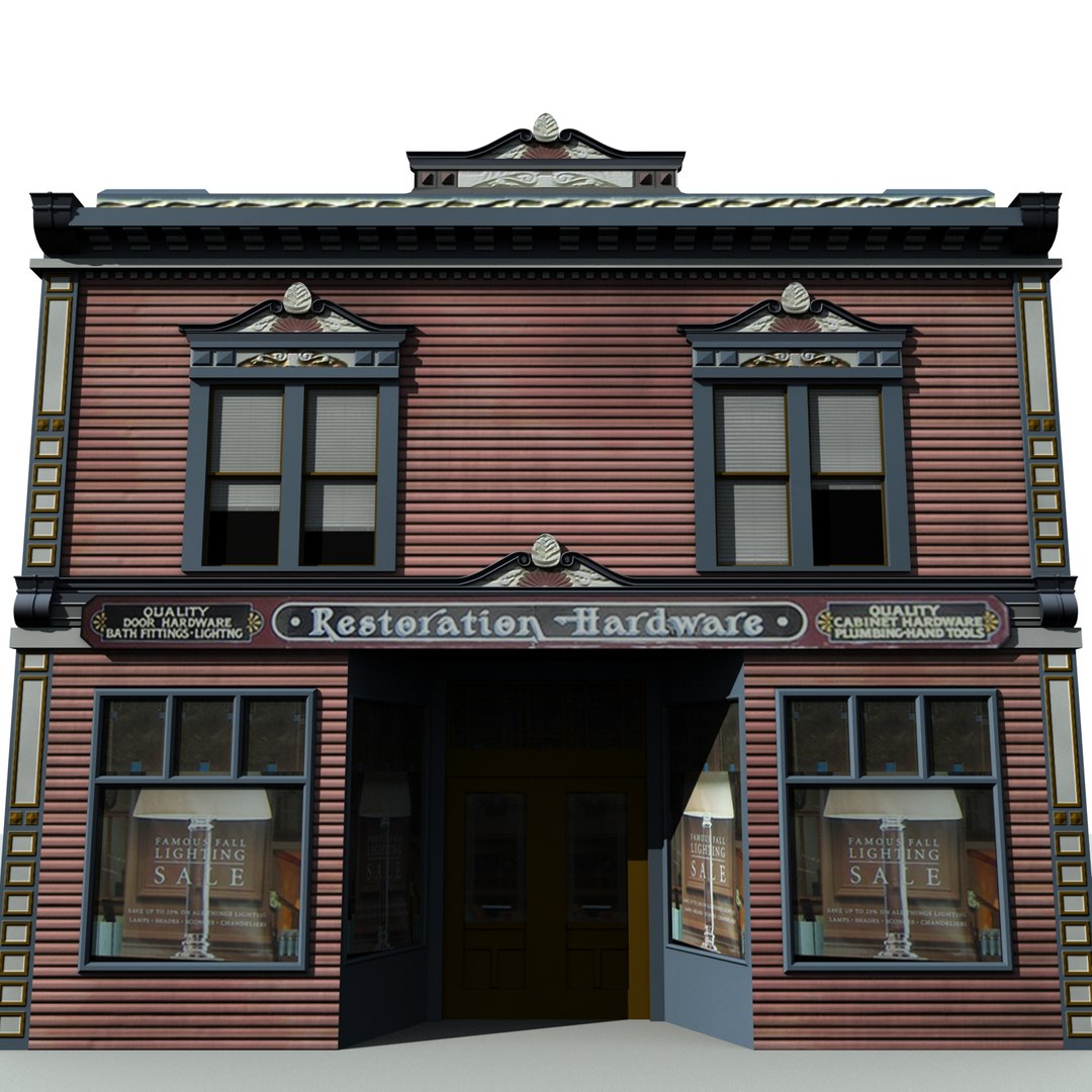 3d Model Hardware Store