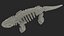 Dimetrodon Dinosaur Skeleton Toy 3D model