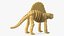 Dimetrodon Dinosaur Skeleton Toy 3D model