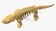 Dimetrodon Dinosaur Skeleton Toy 3D model