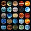 Pacote de Sistema Solar Alien Planet 25