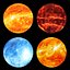 Pacote de Sistema Solar Alien Planet 25