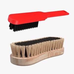 cleaning brushes 3D