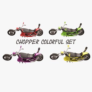 chopper 3d max