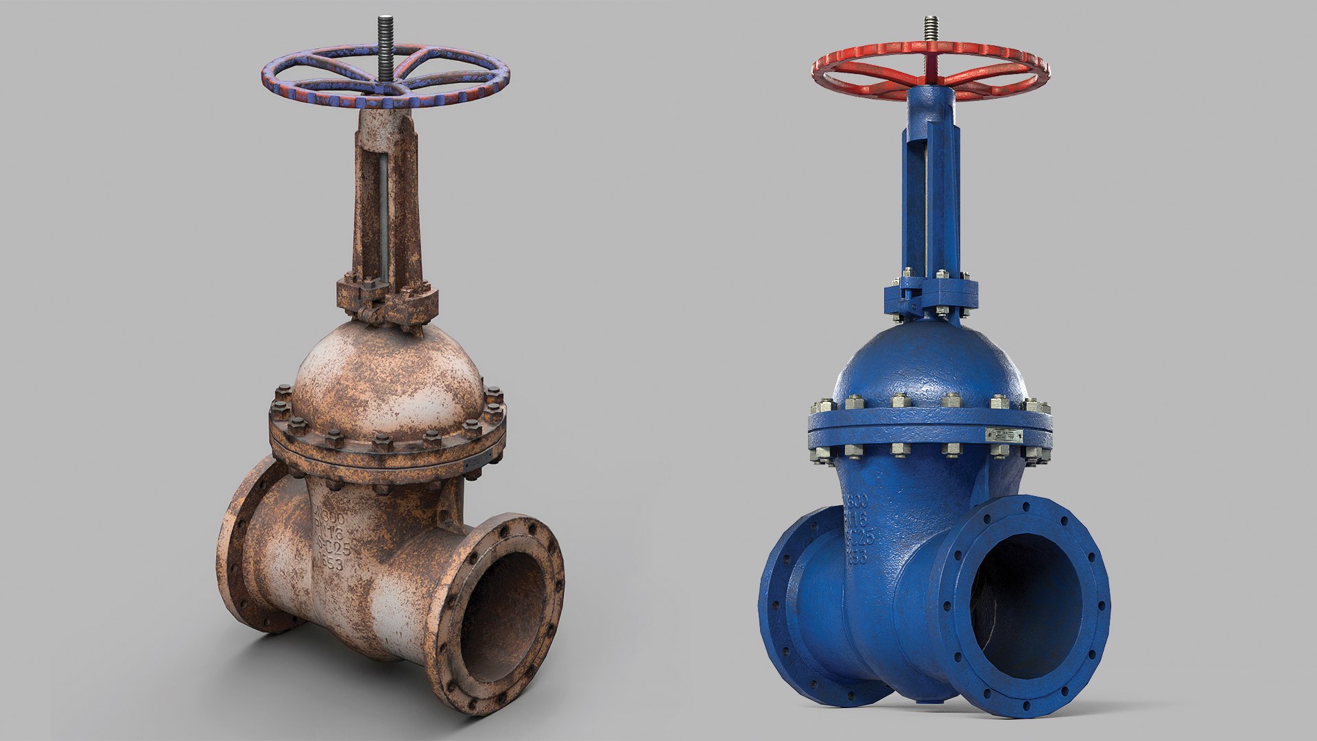 Gate Valve Model - TurboSquid 2068234