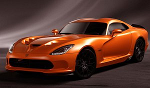 srt viper ta 3d model