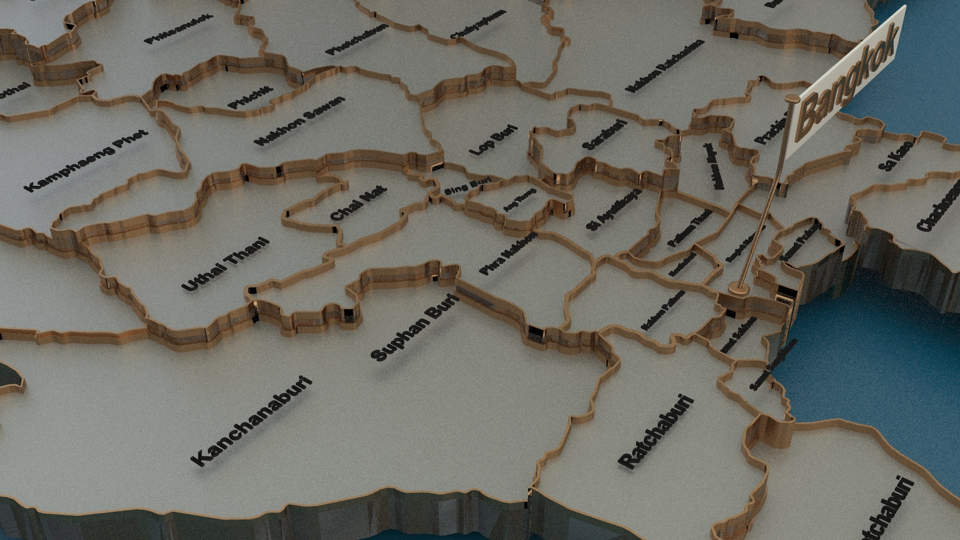 3D Model State Cities Capital - TurboSquid 1693655