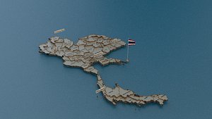 3D model state cities capital