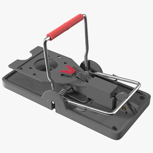 3D Victor Power Kill Mouse Trap Black