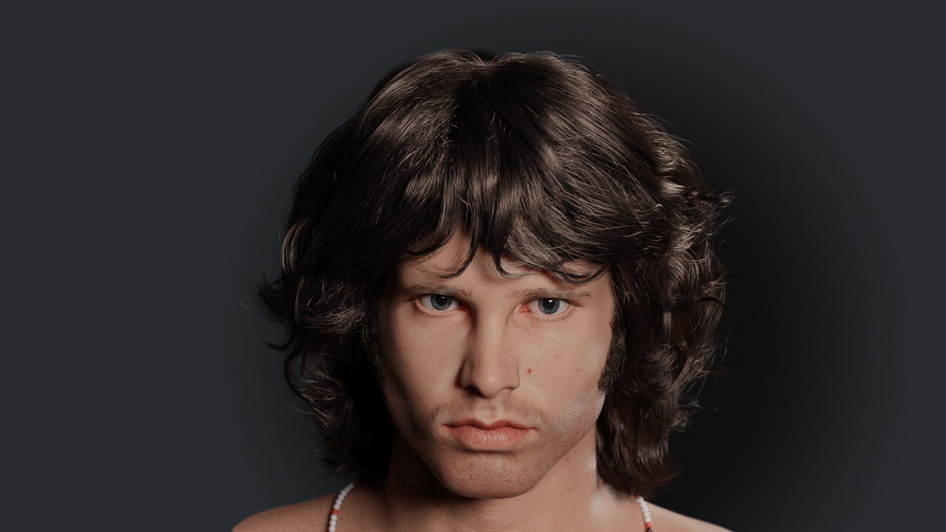 Jim Morrison Head Model - TurboSquid 1415800