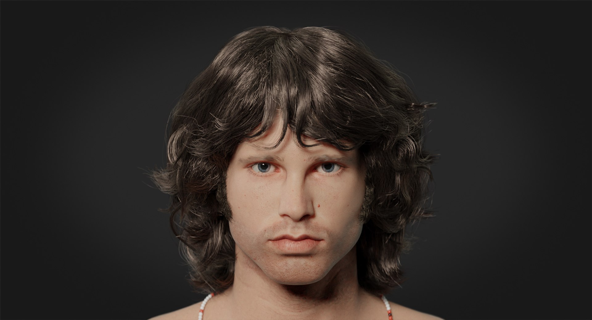 Jim Morrison Necklace Jewelry by Rony Bank - Pixels