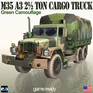 3ds military truck m35 a3