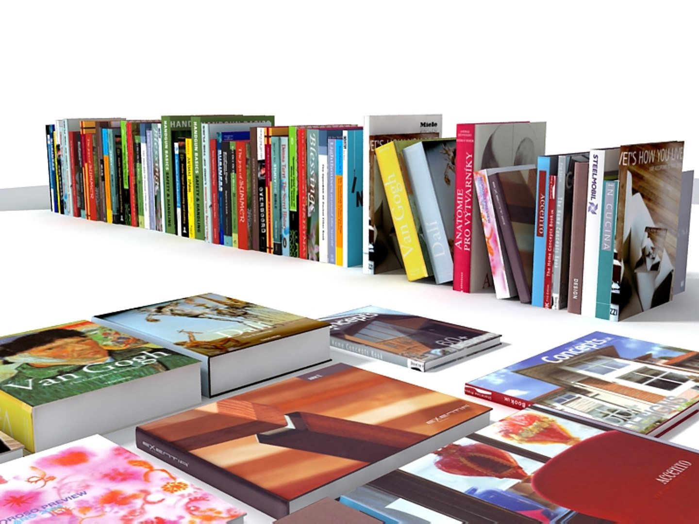 3d model book