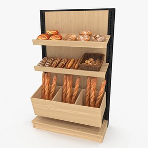 3D bakery display