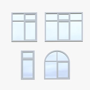window 3D model