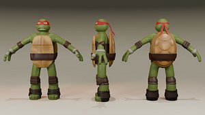 Ninja Turtles 3D model