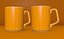 Maquette de tasse de thé de café