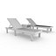 Sun Lounger 01 3D model