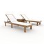 Sun Lounger 01 3D model