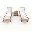 Sun Lounger 01 3D model