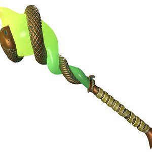 3D model Snake mace