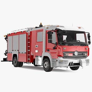Modern Fire Truck