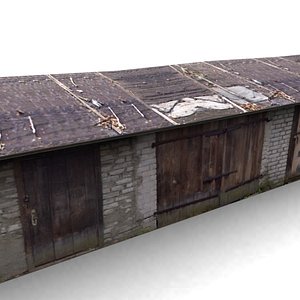 3d model building garage