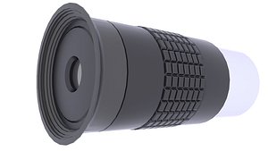 telescope scope eyepiece 3D model