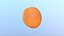 Apricot 04 LOW Poly 3D-Modell