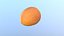 Apricot 04 LOW Poly 3D-Modell