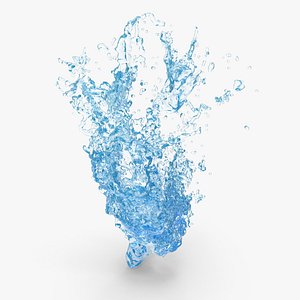 3D Liquid Splash model