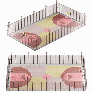 Basketball Field - Wyoming model