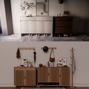 3D Hallway Furniture -B2 model