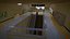 Japanese Subway Station Interior