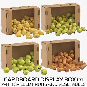 3D cardboard display box 01