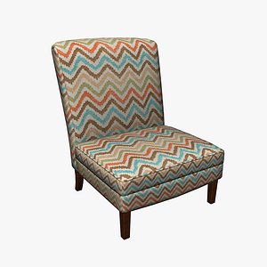 3D Chair margarita rainforest