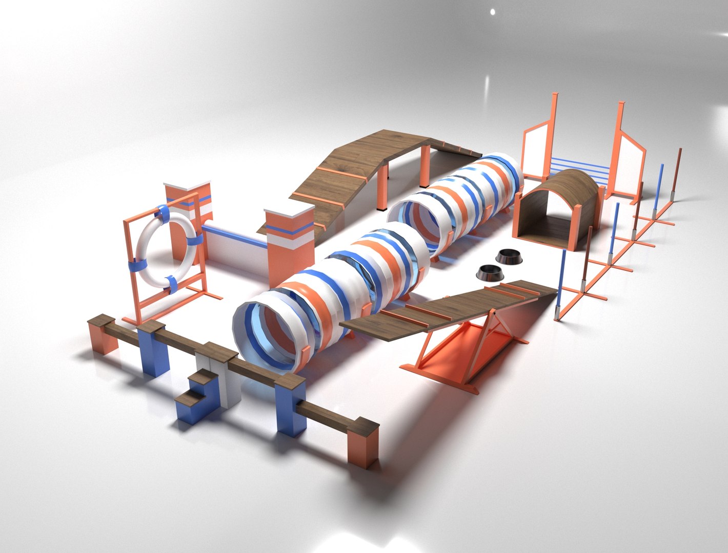 DOG AGILITY EQUIPMENT 3D model https://p.turbosquid.com/ts-thumb/dU/J0hIZ5/SU/dogagilityequipmentvray/jpg/1679514388/1920x1080/fit_q87/e5b503ab8dad79254a13d94da176f157c3e8eafb/dogagilityequipmentvray.jpg