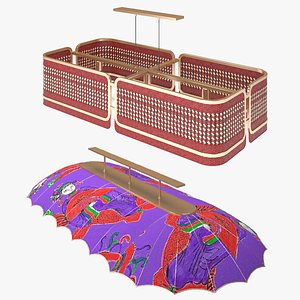 PARASOL LAMP SET
