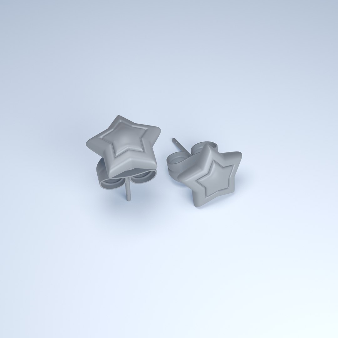 Star earrings model https://p.turbosquid.com/ts-thumb/dU/Kcr8eJ/5l/starsearrings_v02/jpg/1657990506/1920x1080/fit_q87/46f39c3957216f44649dde8186caa3f02f4f7453/starsearrings_v02.jpg