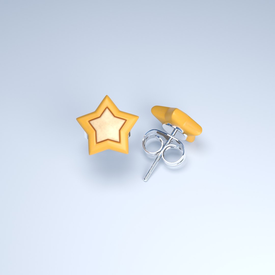 Star earrings model https://p.turbosquid.com/ts-thumb/dU/Kcr8eJ/Ab/starsearrings_v03/jpg/1657990505/1920x1080/fit_q87/6653978e2356961b4deefa66fd3203fa5d3c556a/starsearrings_v03.jpg
