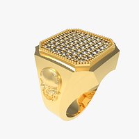 MEN RING SKULL