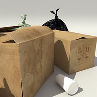 Garbage 3d model