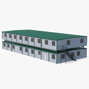 Prefabricated Modular Office Two Story Building