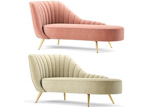 Margo Chaise Lounge Meridian Furniture