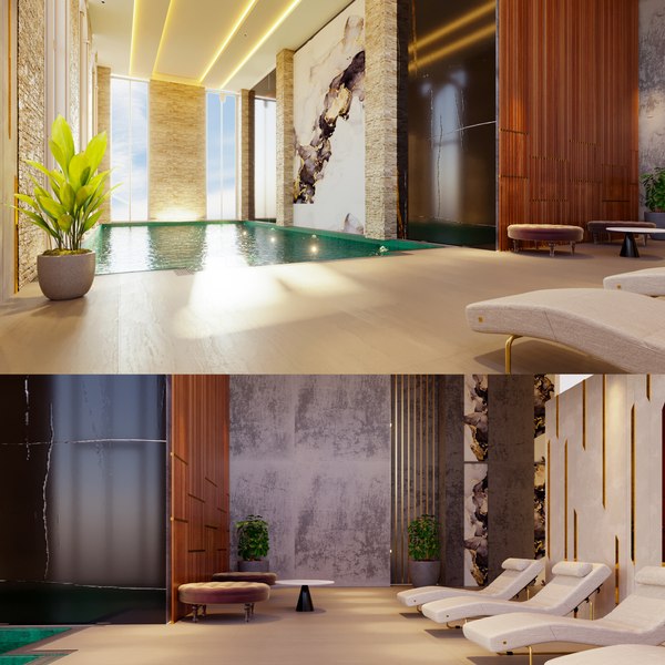 INDOOR SWIMMING POOL INTERIOR3Dモデル - TurboSquid 2010902