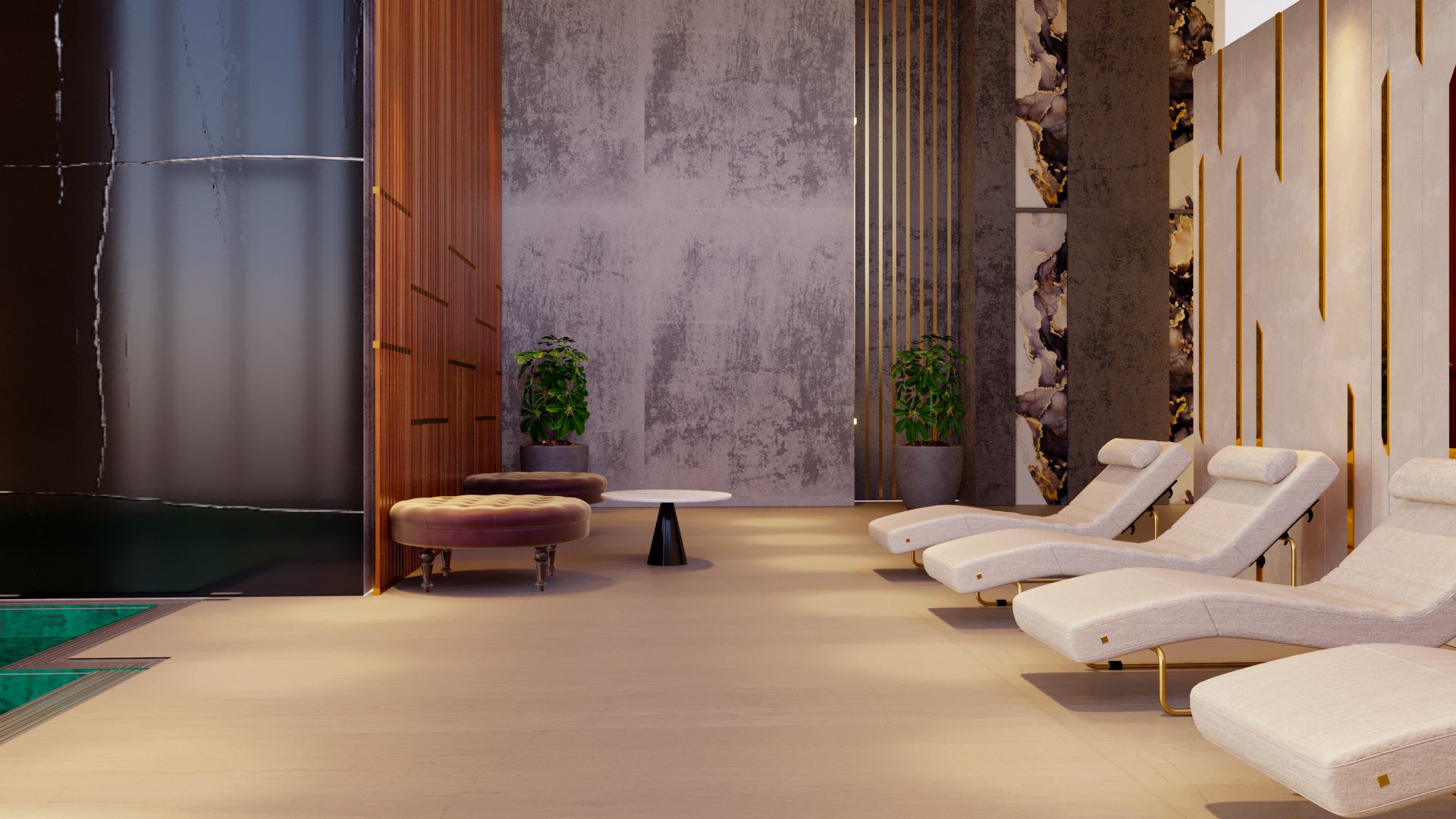 3D INDOOR SWIMMING POOL INTERIOR - TurboSquid 2010902