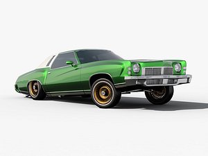 Chevrolet Monte Carlo lowrider Rigged