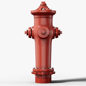 3D Fire Hydrant model