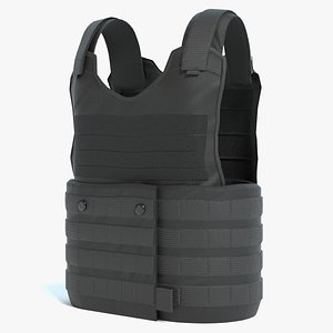 bullet proof vest 3D